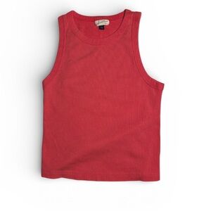 Universal Thread Classic Ribbed Womens Pink Tank Top size L